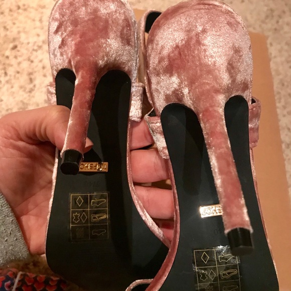 Topshop velvet heels - Picture 6 of 7